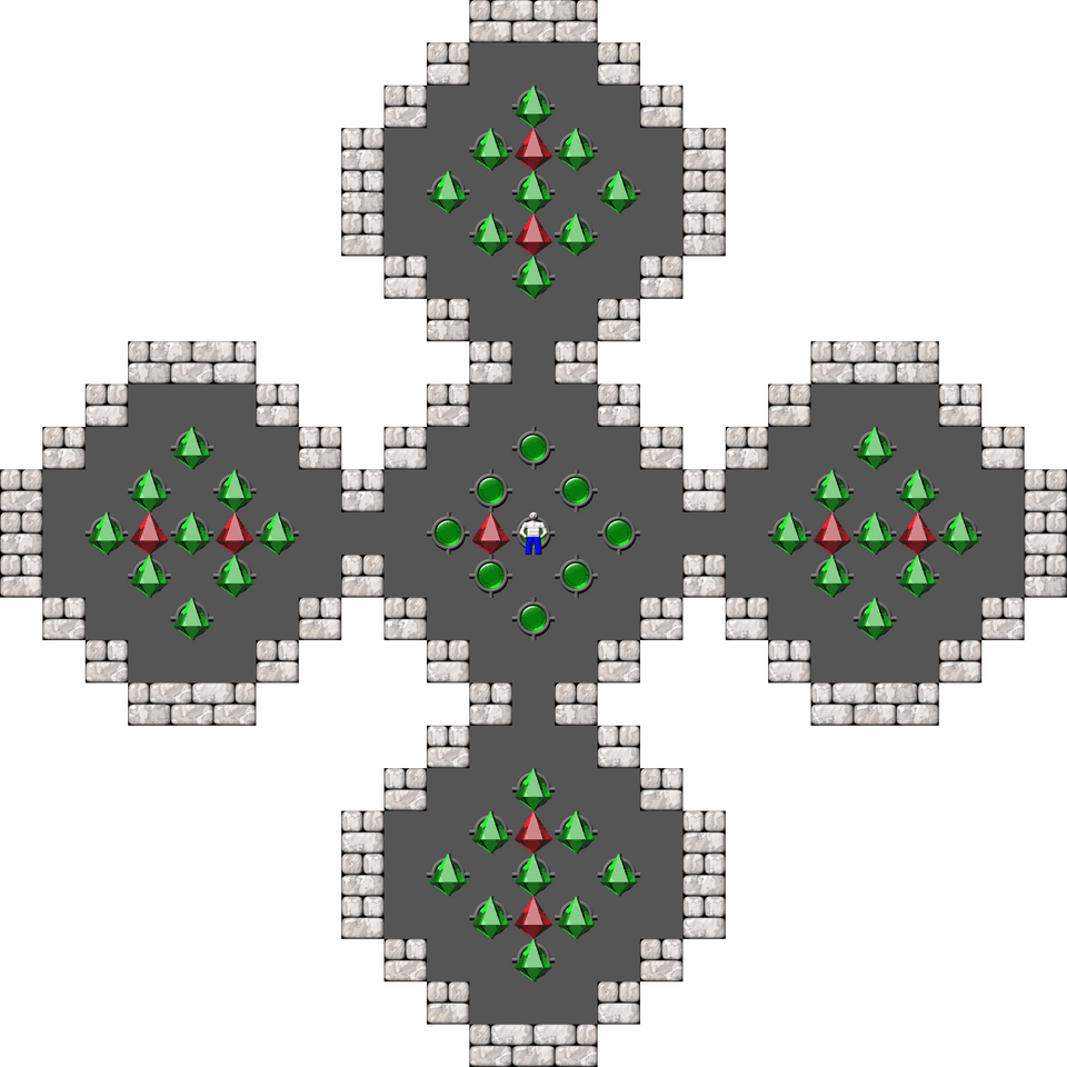 Сокобан AC Diamonds уровень 3